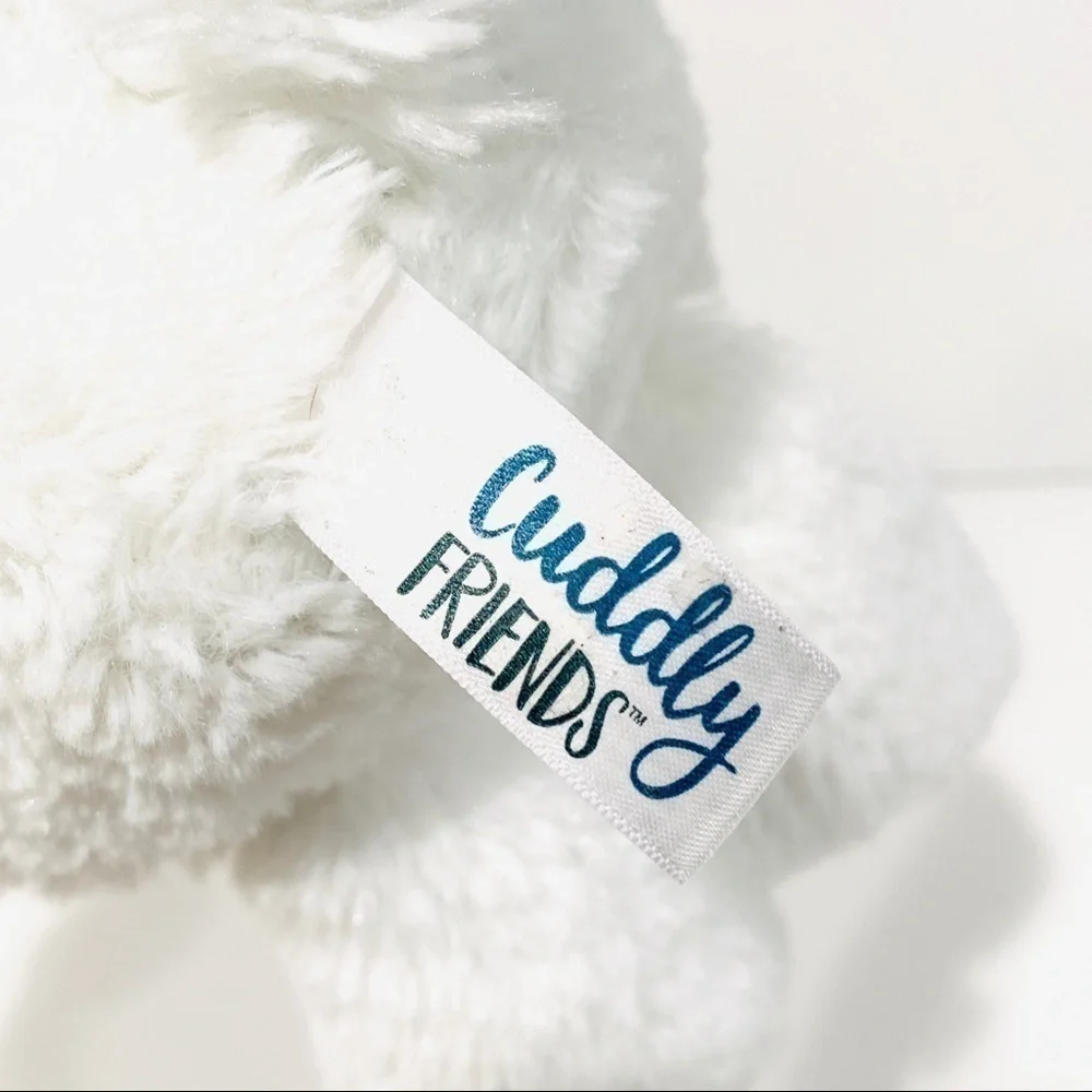 Aurora Cuddly Friends 12” White Unicorn Plush Stuffed Animal